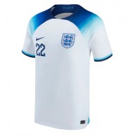 Koszulka piłkarska Anglia Jude Bellingham #22 Strój Domowy MŚ 2022 tanio Krótki Rękaw
